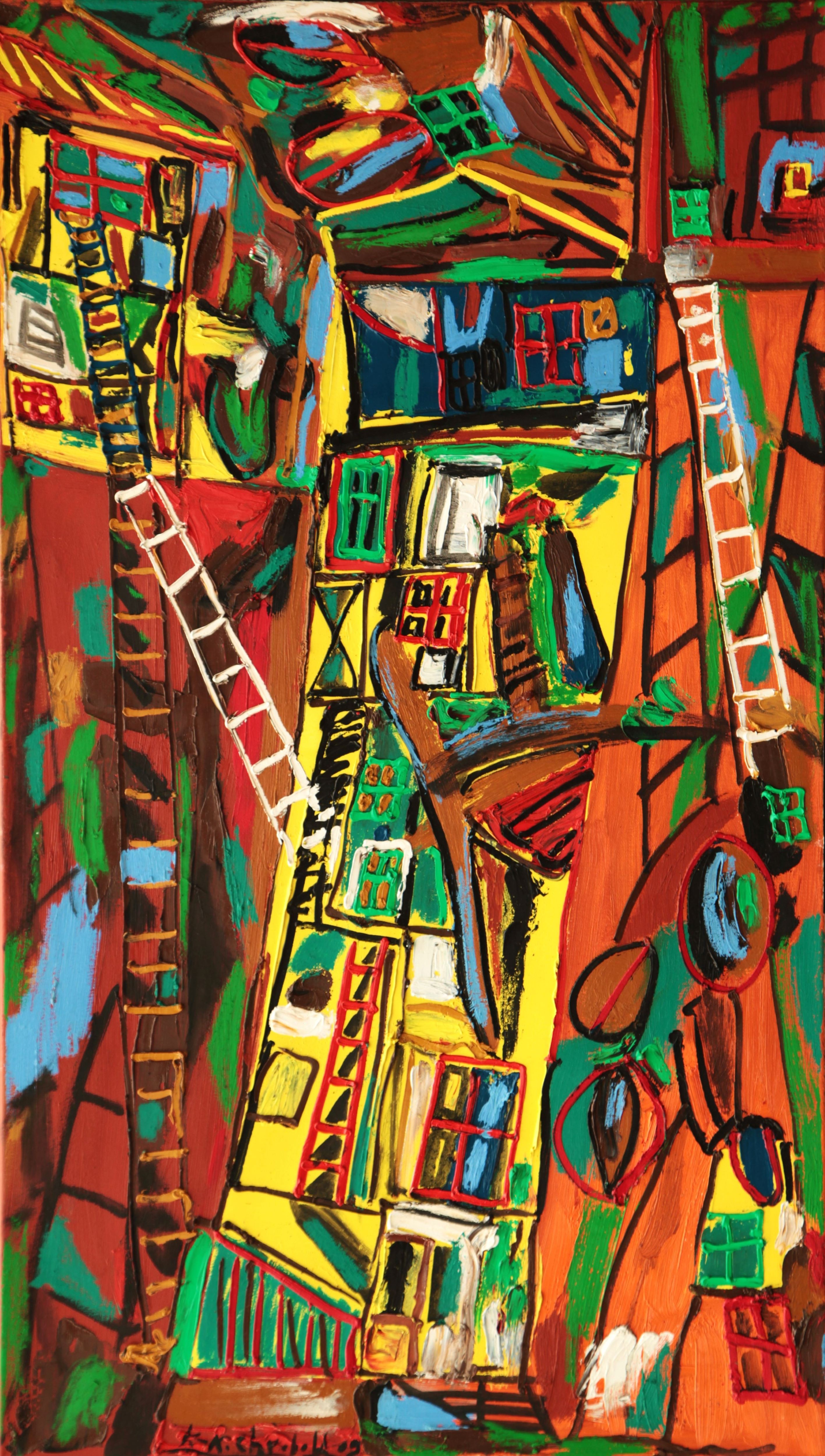 Karl-Karol Chrobok, Houses and ladders Karl-Karol Chrobok, Houses and ladders