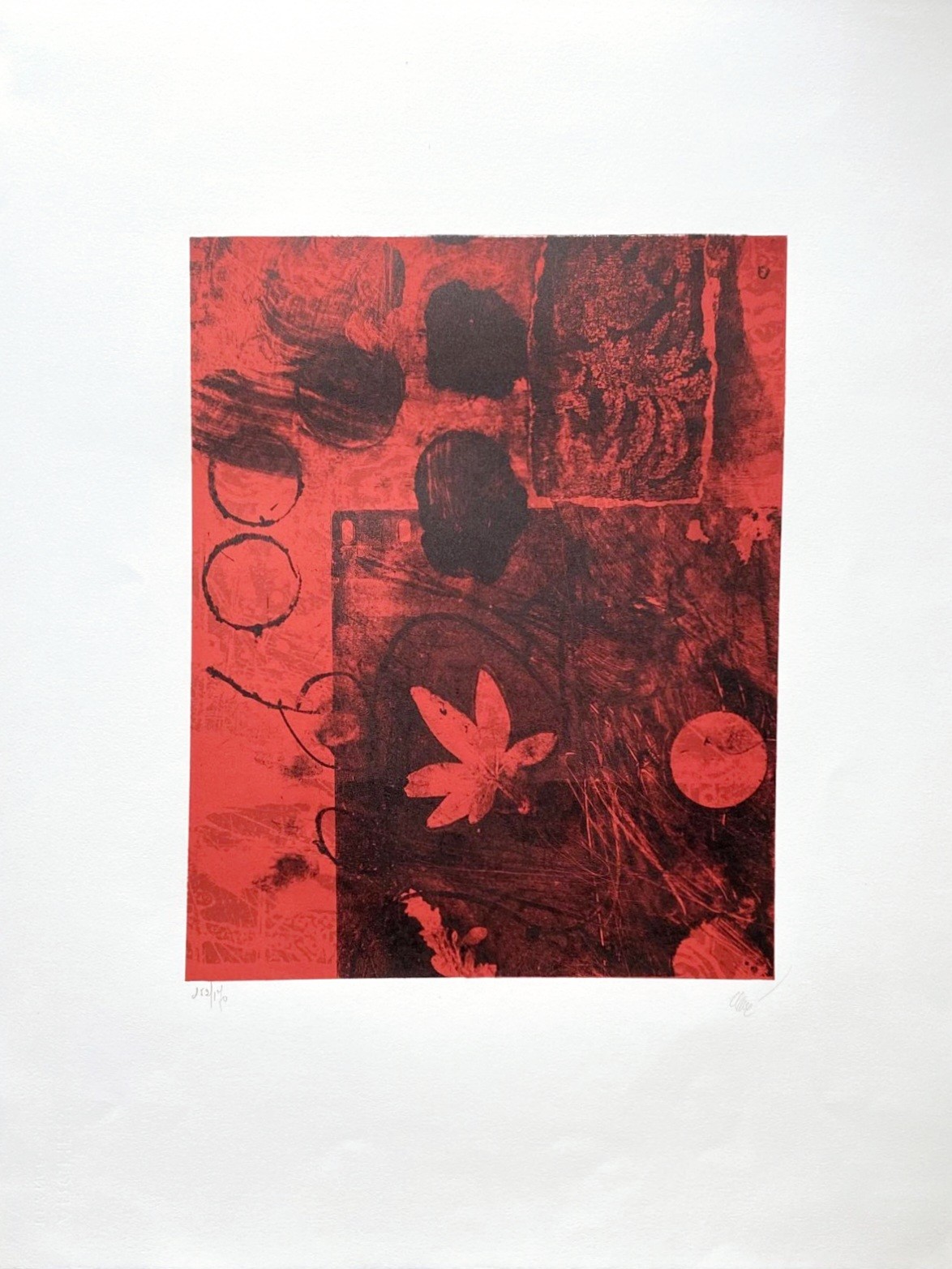 Antoni Clavé, Feuille rouge Antoni Clavé, Feuille rouge