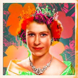 Queen of Pop Art.   ( Warhols Flowers ), Thomas Dellert