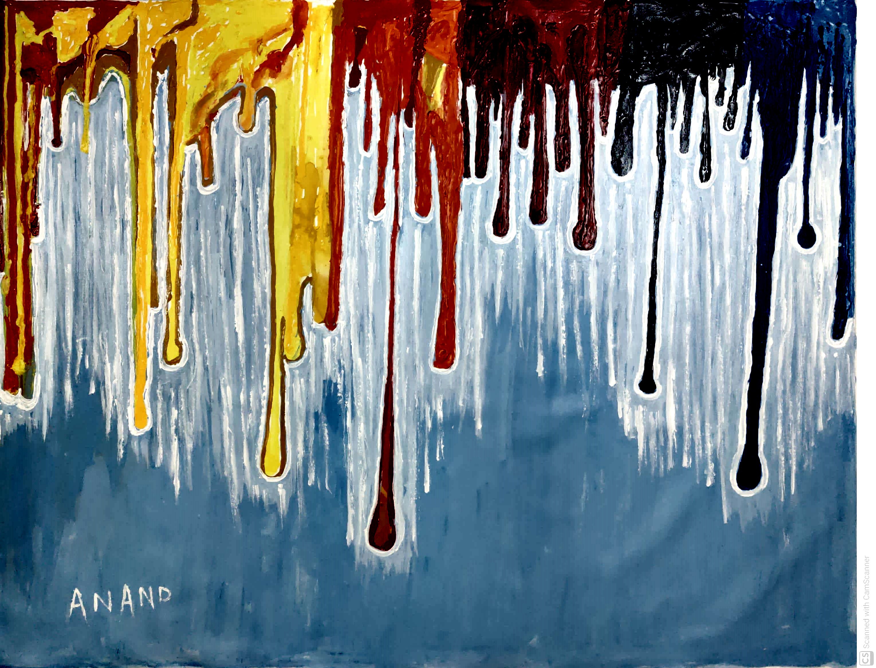 Anand Manchiraju, Rain in colors Anand Manchiraju, Rain in colors