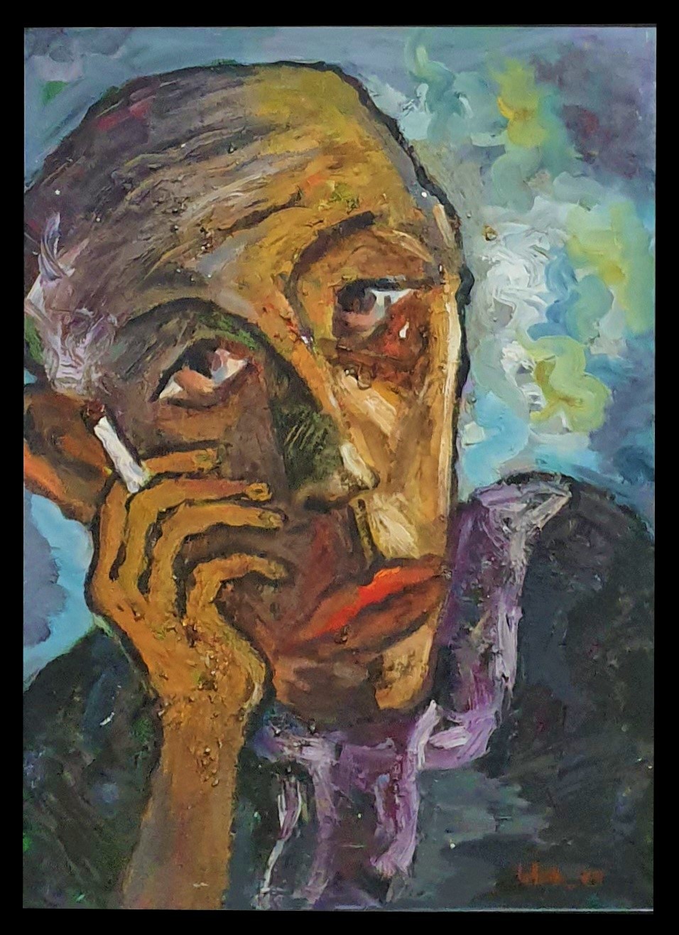 Le Hai Linh, Smoking thinking Le Hai Linh, Smoking thinking