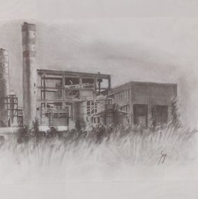 Fine Art Drawings, Consorzio Industriale di Macchiareddu, Serge Salis