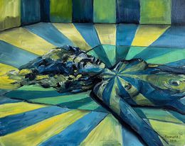 Peinture, Unbearable gravity of being, Evgeniya Kapatskaya