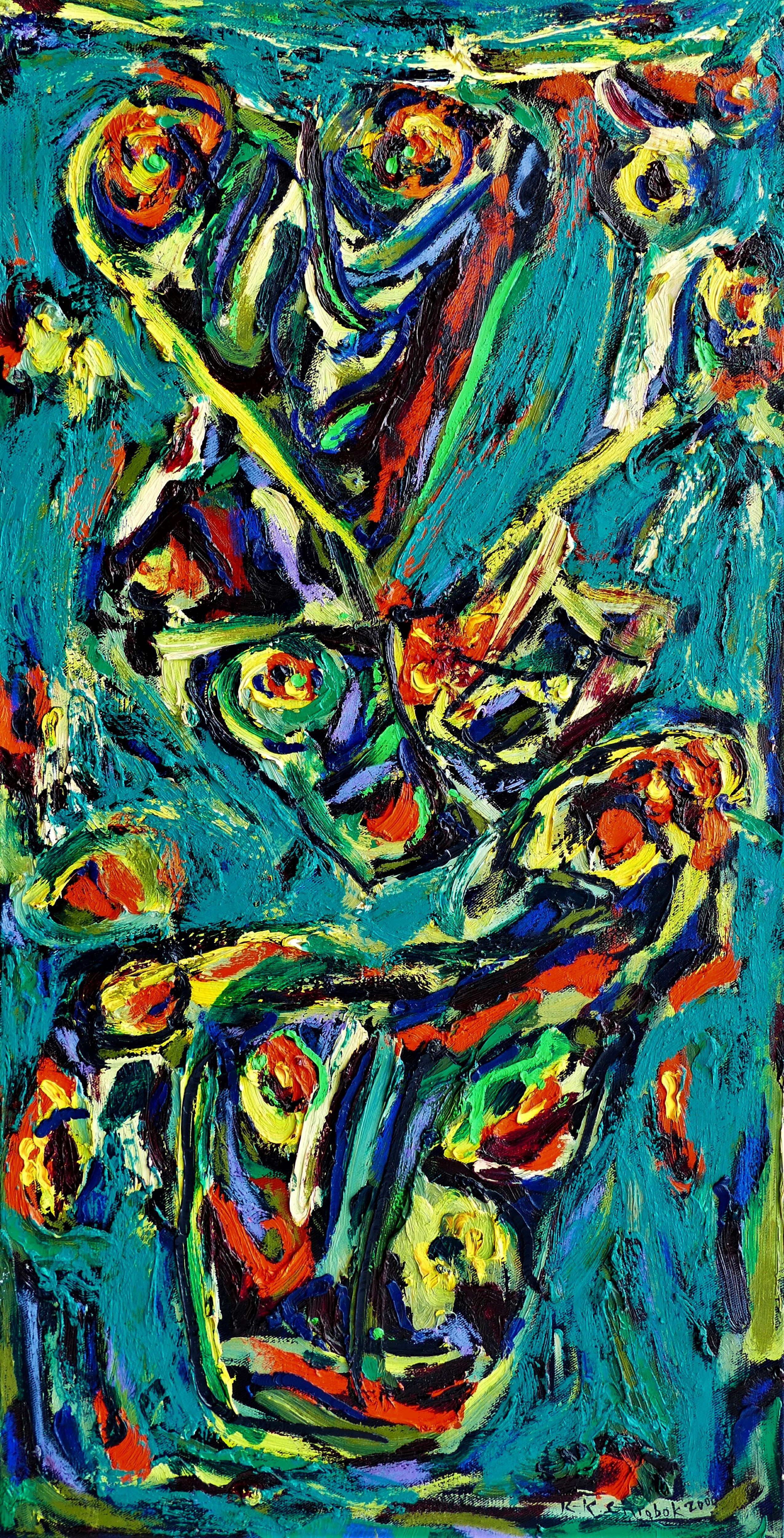 Karl-Karol Chrobok, Flowers and faces Karl-Karol Chrobok, Flowers and faces