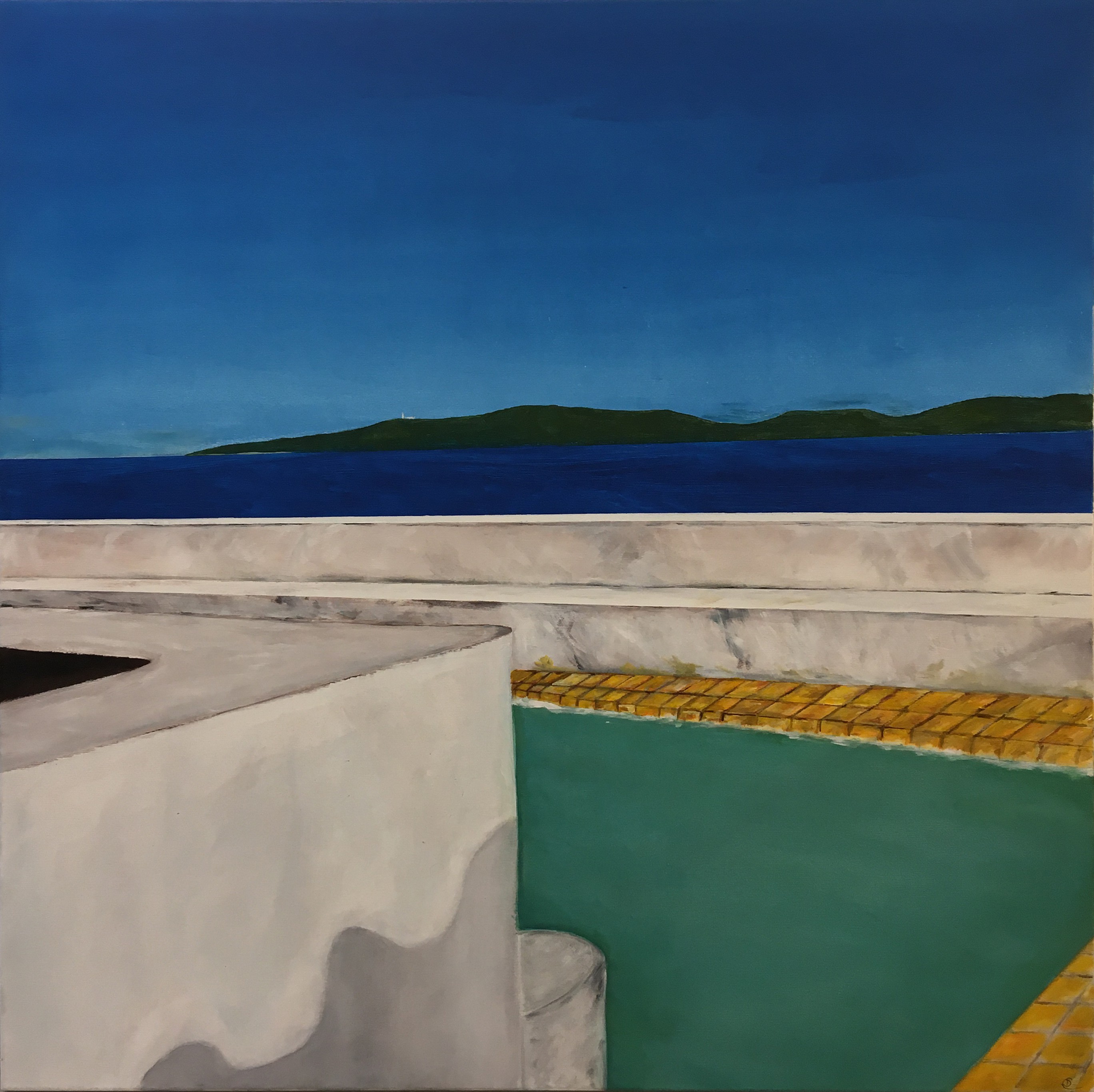 Didier Colomès, La piscine et le toit Didier Colomès, La piscine et le toit