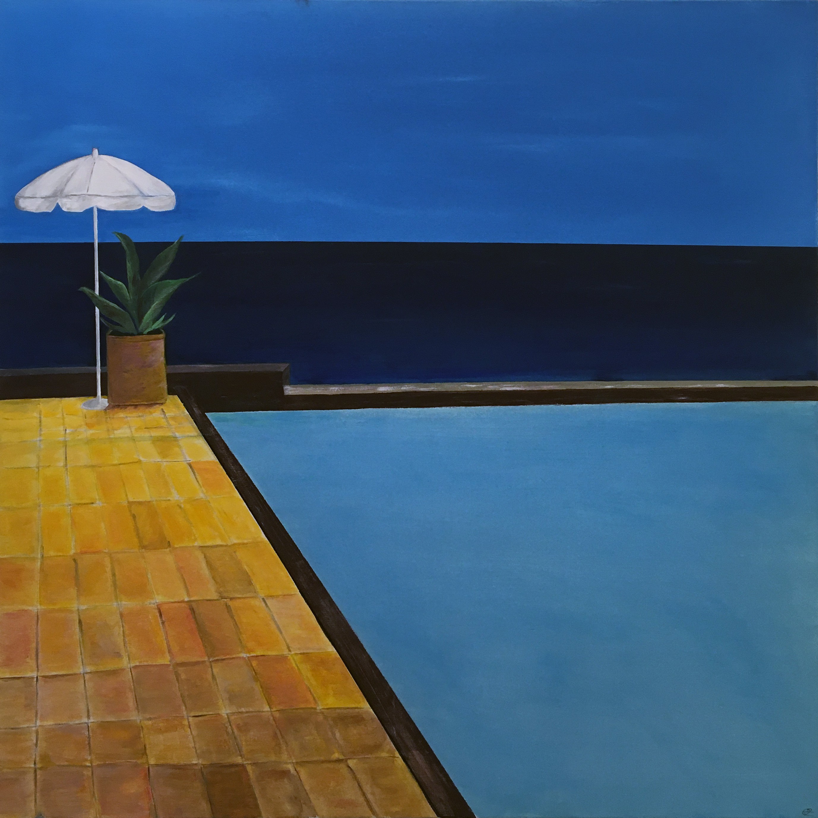Didier Colomès, La piscine et la mer Didier Colomès, La piscine et la mer