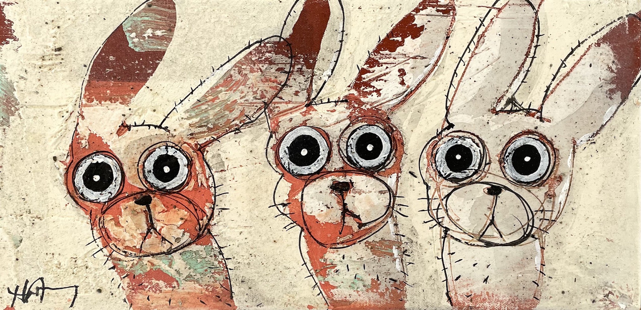 Hervé Maury, 3 Lapins Hervé Maury, 3 Lapins