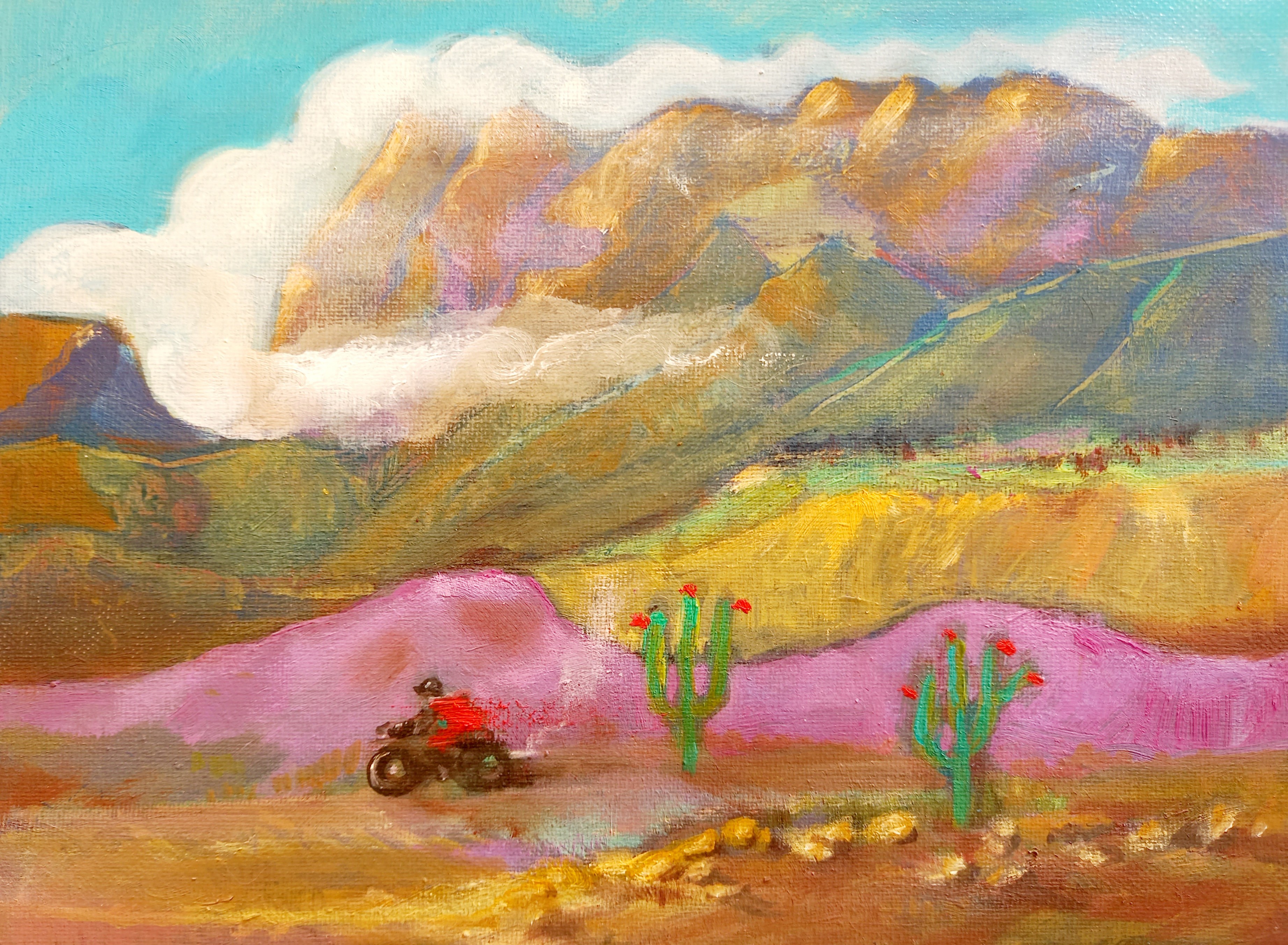 Edgar Arandia, The landscape moves II Edgar Arandia, The landscape moves II