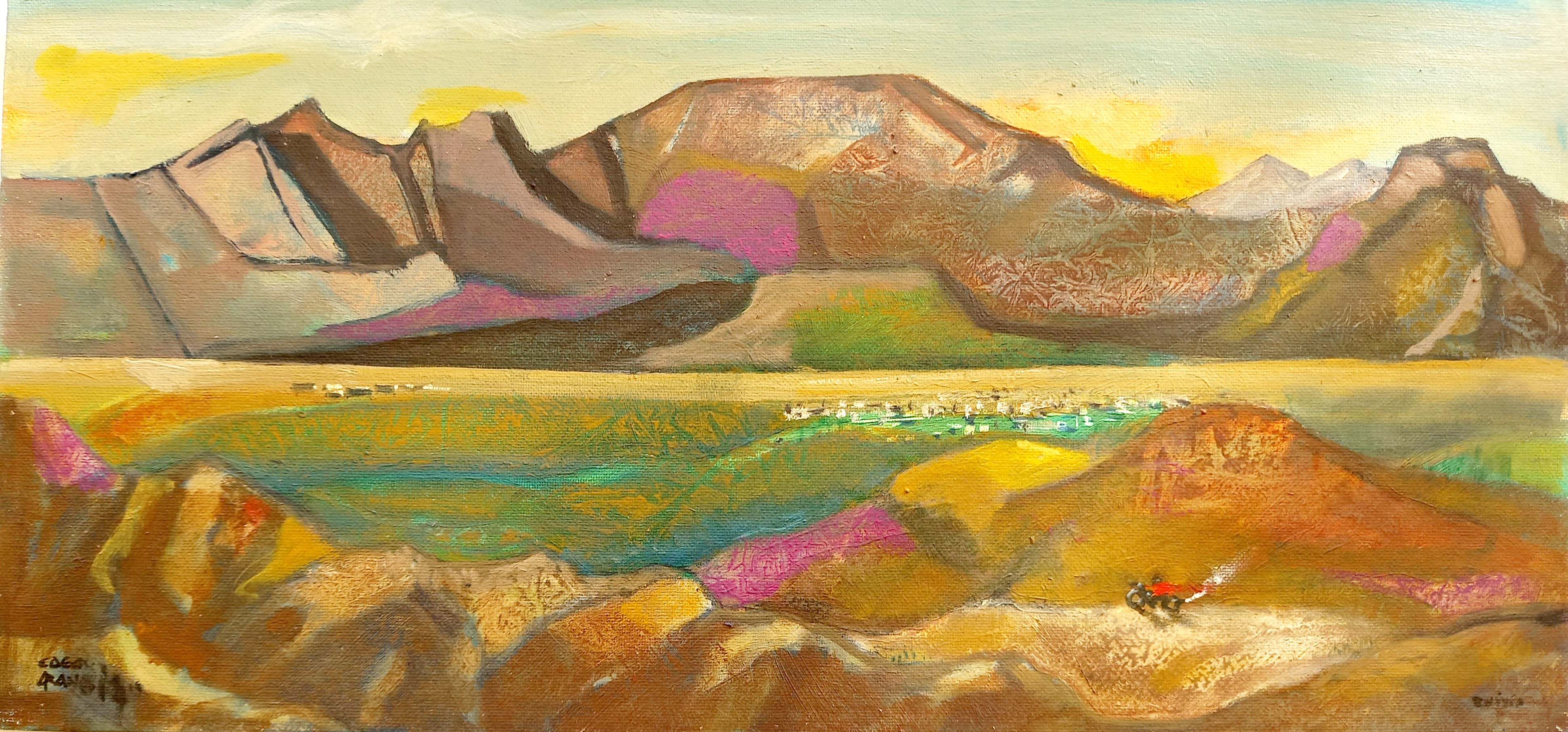 Edgar Arandia, The landscape moves V Edgar Arandia, The landscape moves V