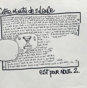 Fine Art Drawings, La minute de silence, Yohan Storti
