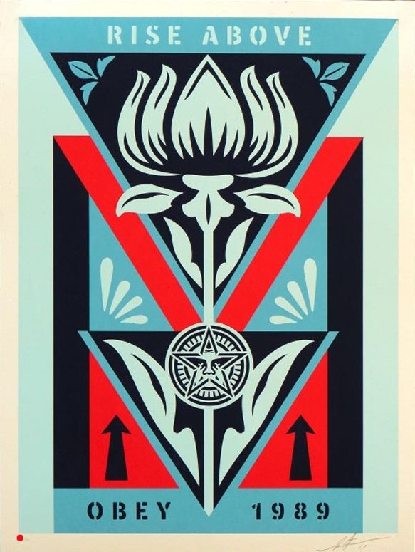 Shepard Fairey (Obey), Deco Flower Shepard Fairey (Obey), Deco Flower