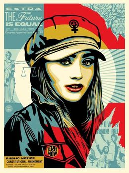 The future is equal, Shepard Fairey (Obey)