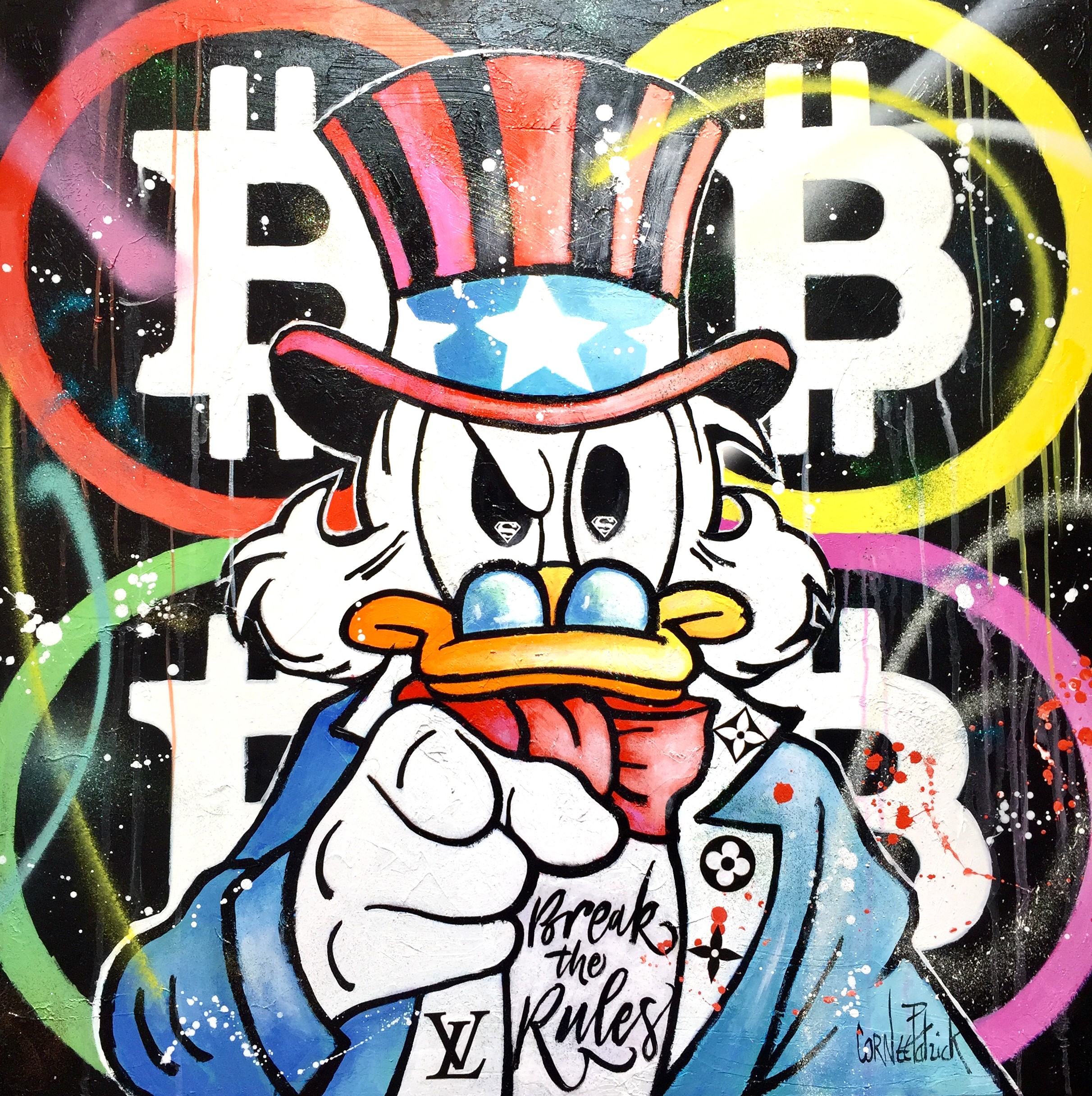 Patrick Cornée, Uncle Scrooge, break the rules Patrick Cornée, Uncle Scrooge, break the rules