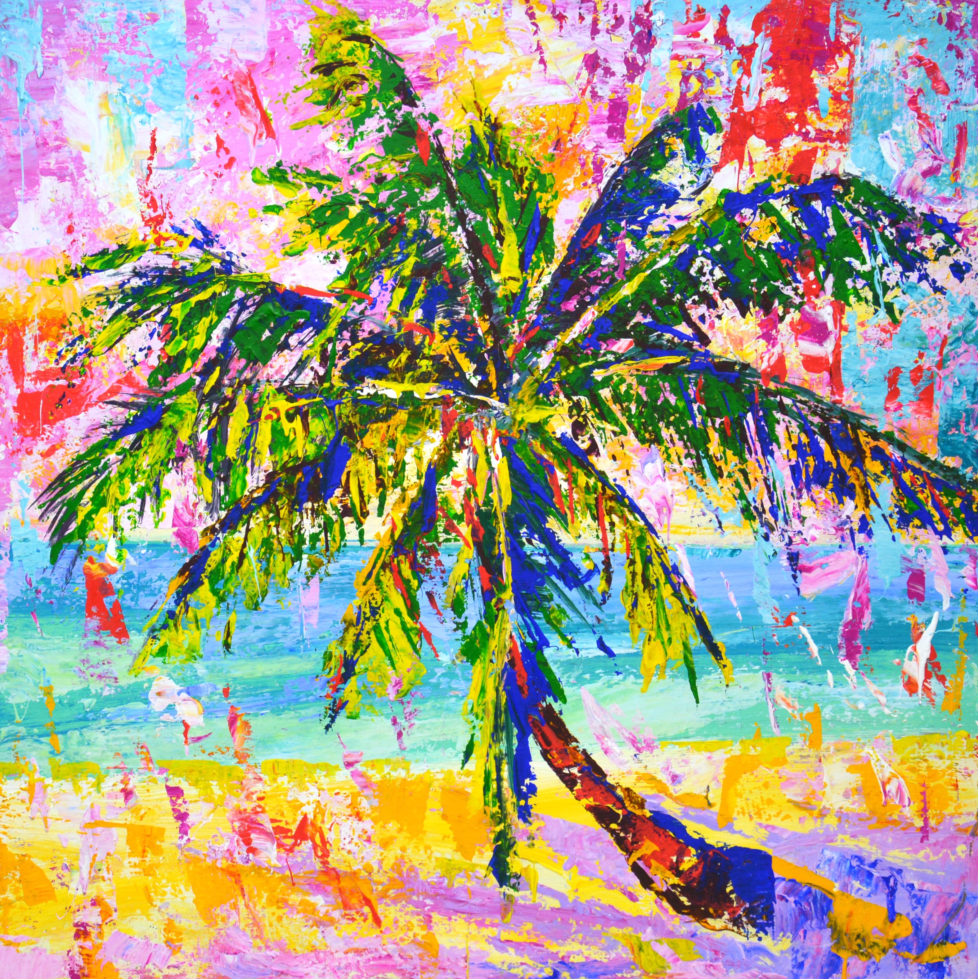 Iryna Kastsova, Palm. Ocean. Iryna Kastsova, Palm. Ocean.