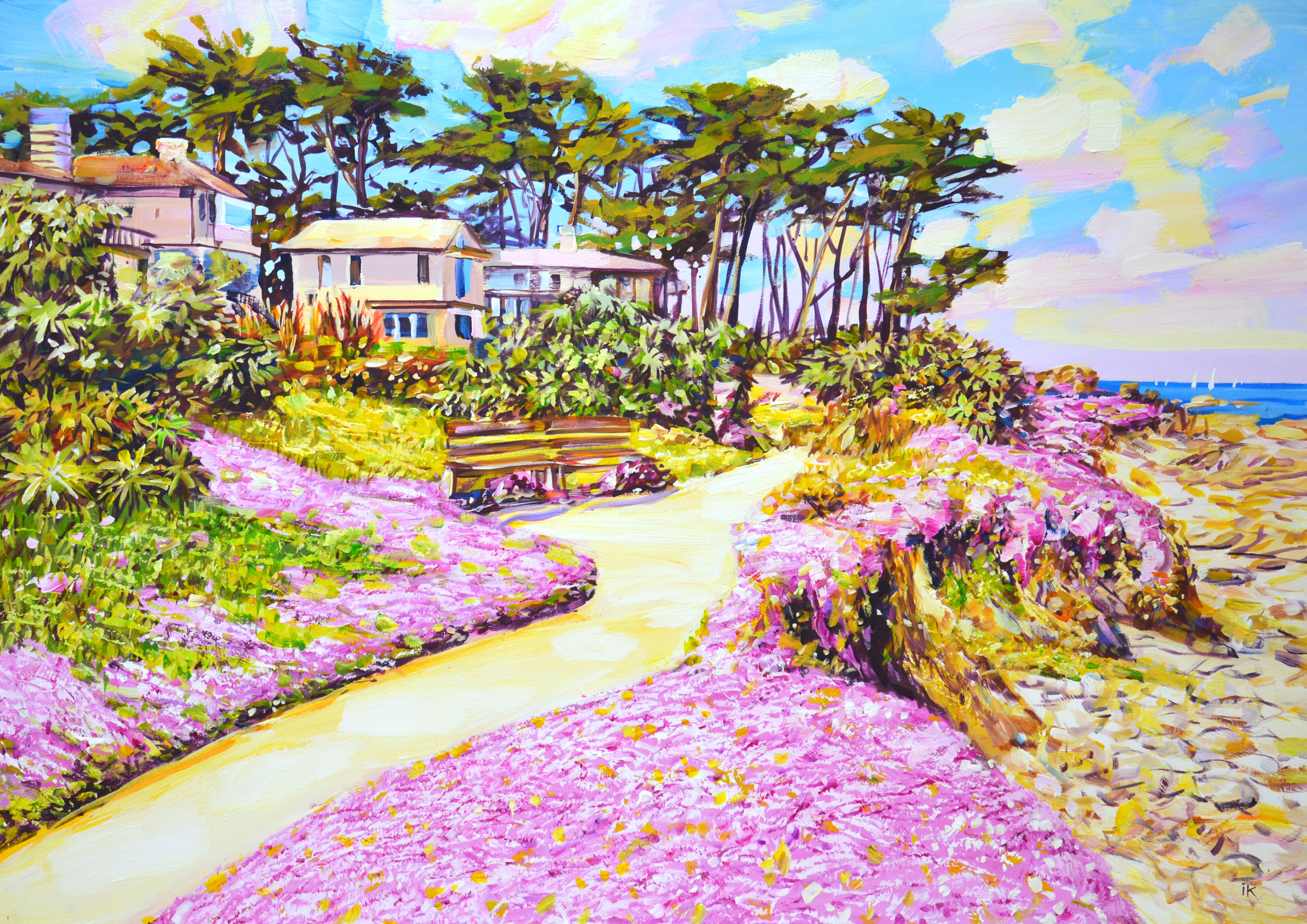 Iryna Kastsova, Sunny California. Pink flowers Iryna Kastsova, Sunny California. Pink flowers