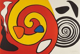 Spirals and Forms, Alexander Calder
