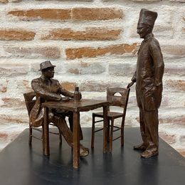 Skulpturen, Maquette de La Cuisine au Beurre n°2/8, Sébastien Langloÿs