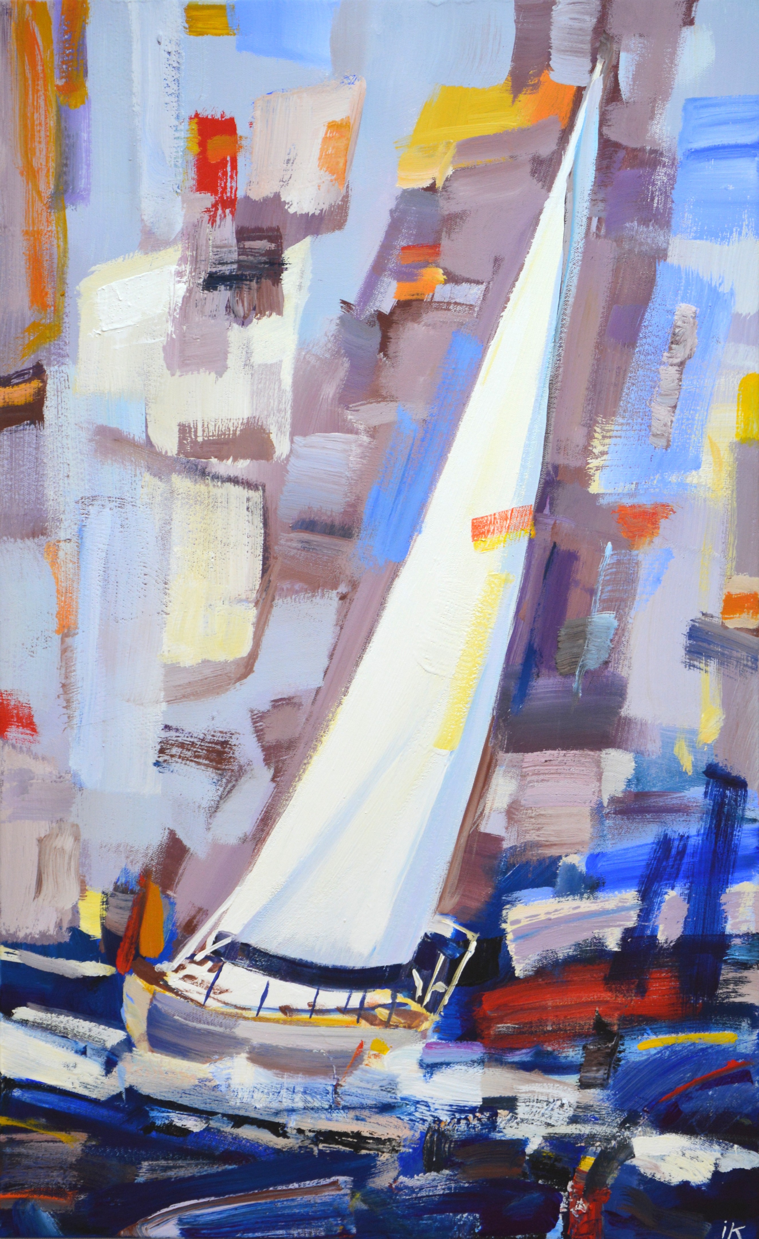 Iryna Kastsova, Sailboat 8 Iryna Kastsova, Sailboat 8