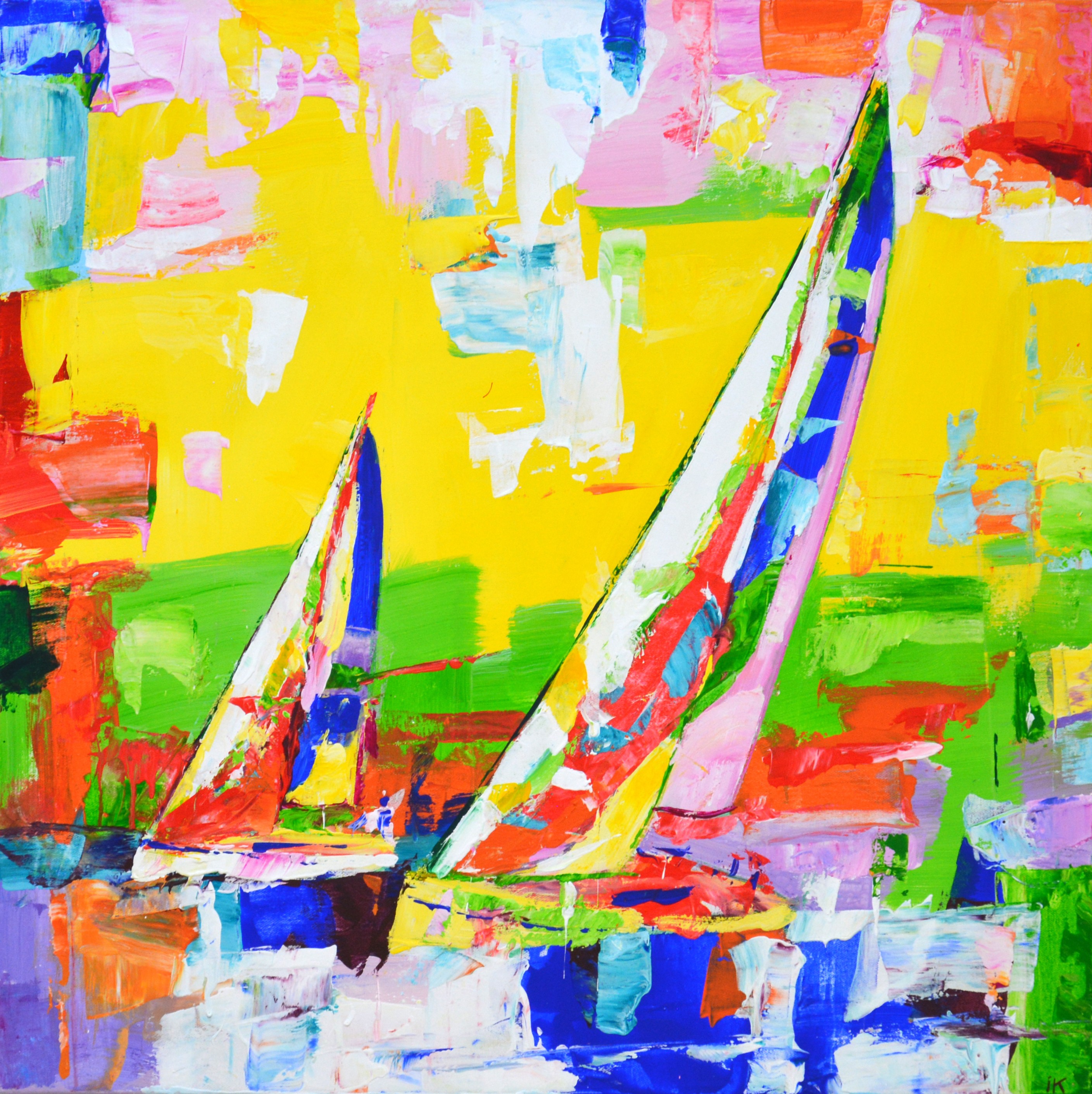 Iryna Kastsova, Sailboats 12 Iryna Kastsova, Sailboats 12