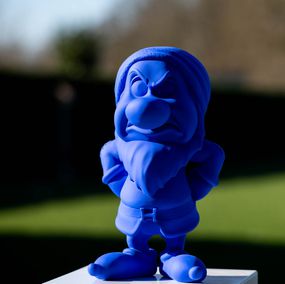 Sculpture, Grumpy Bleue Ultra Mat, Xavier Wttrwulghe