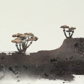 Peinture, Mushrooms, Edgar Quispe