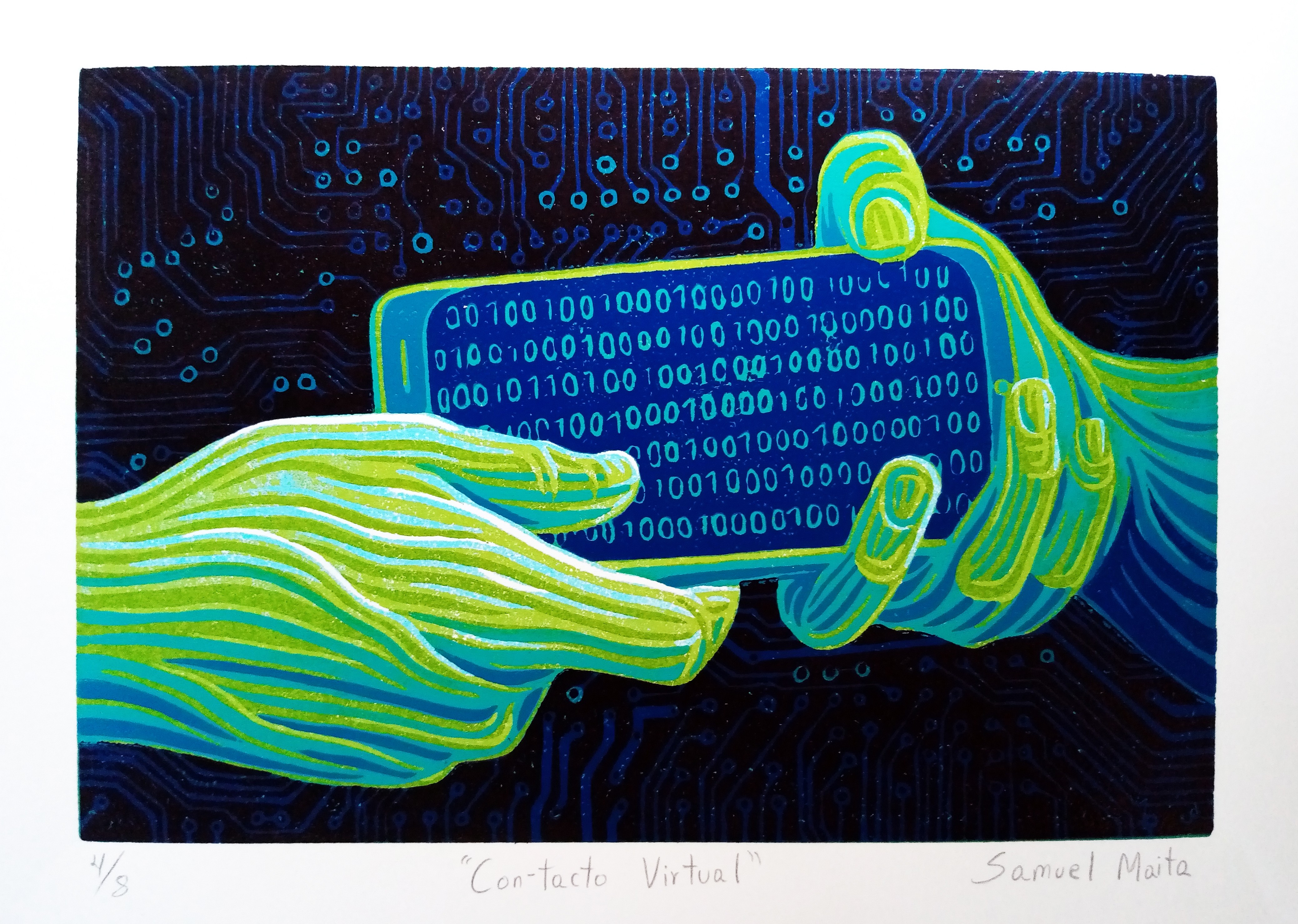 Samuel Maita, Virtual-con-tact Samuel Maita, Virtual-con-tact