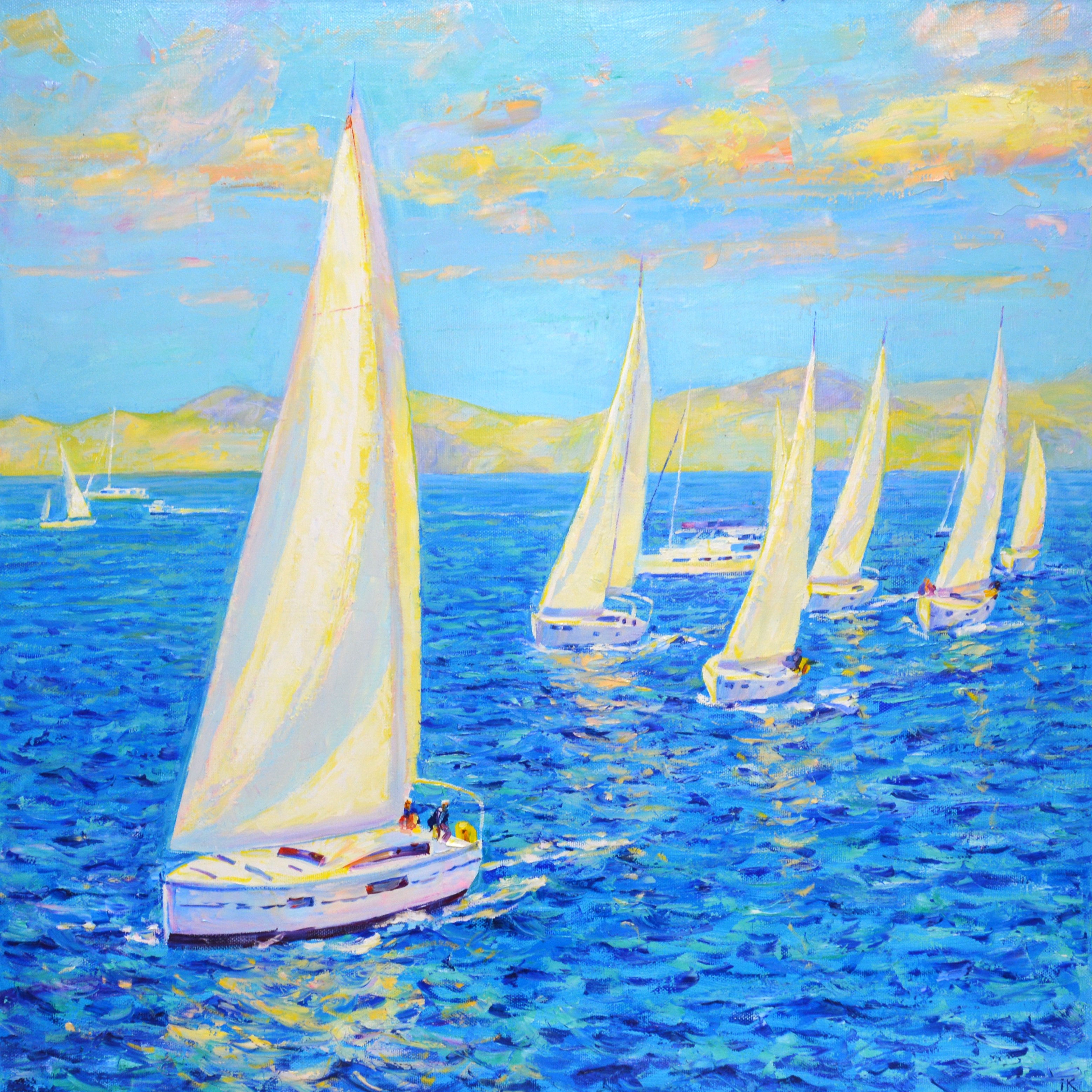 Iryna Kastsova, Sailing regatta Iryna Kastsova, Sailing regatta