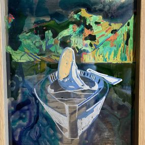 Peinture, Lac gelée, Erica Boimare