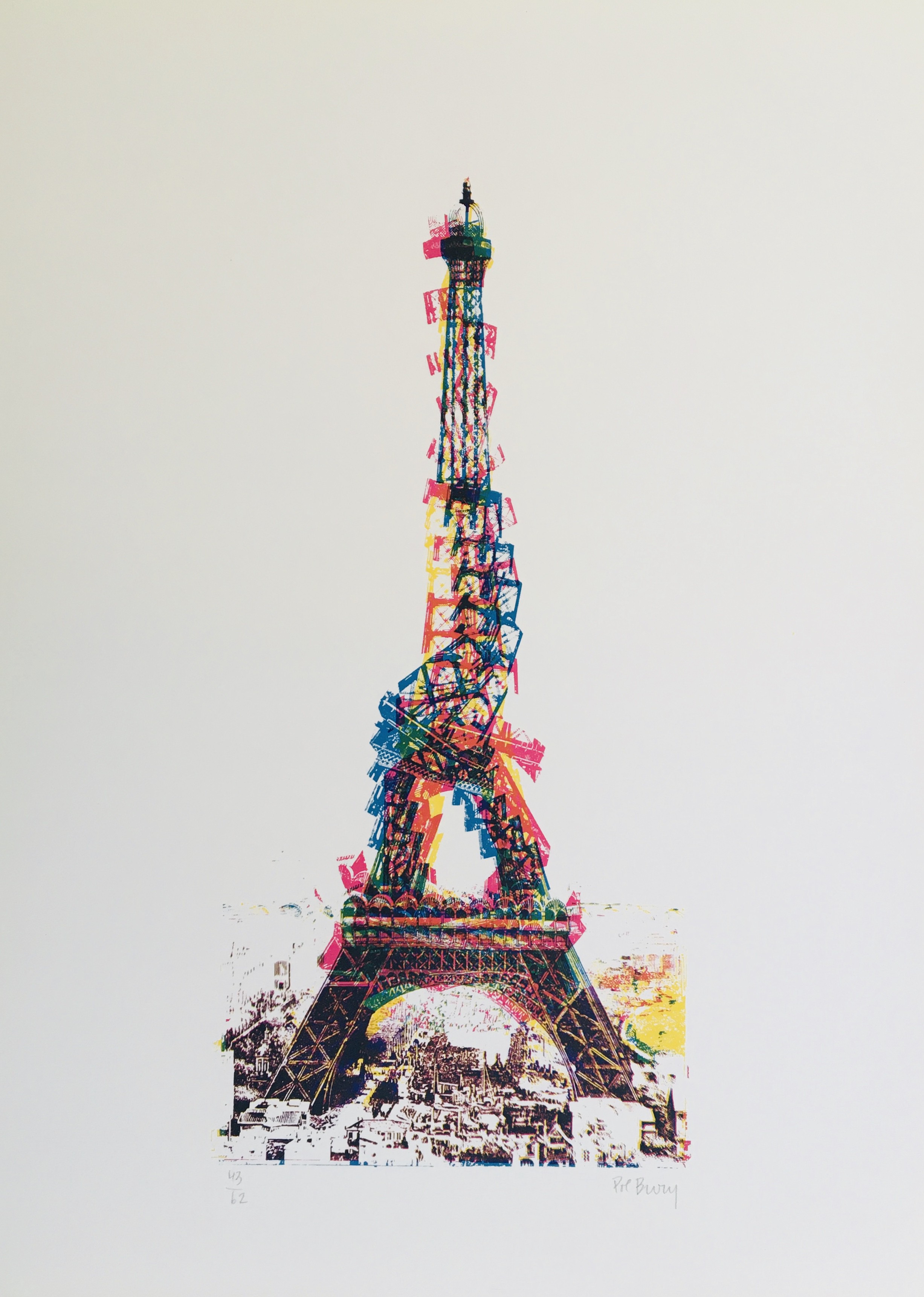 Pol Bury, Cinetization II (Tour Eiffel) Pol Bury, Cinetization II (Tour Eiffel)