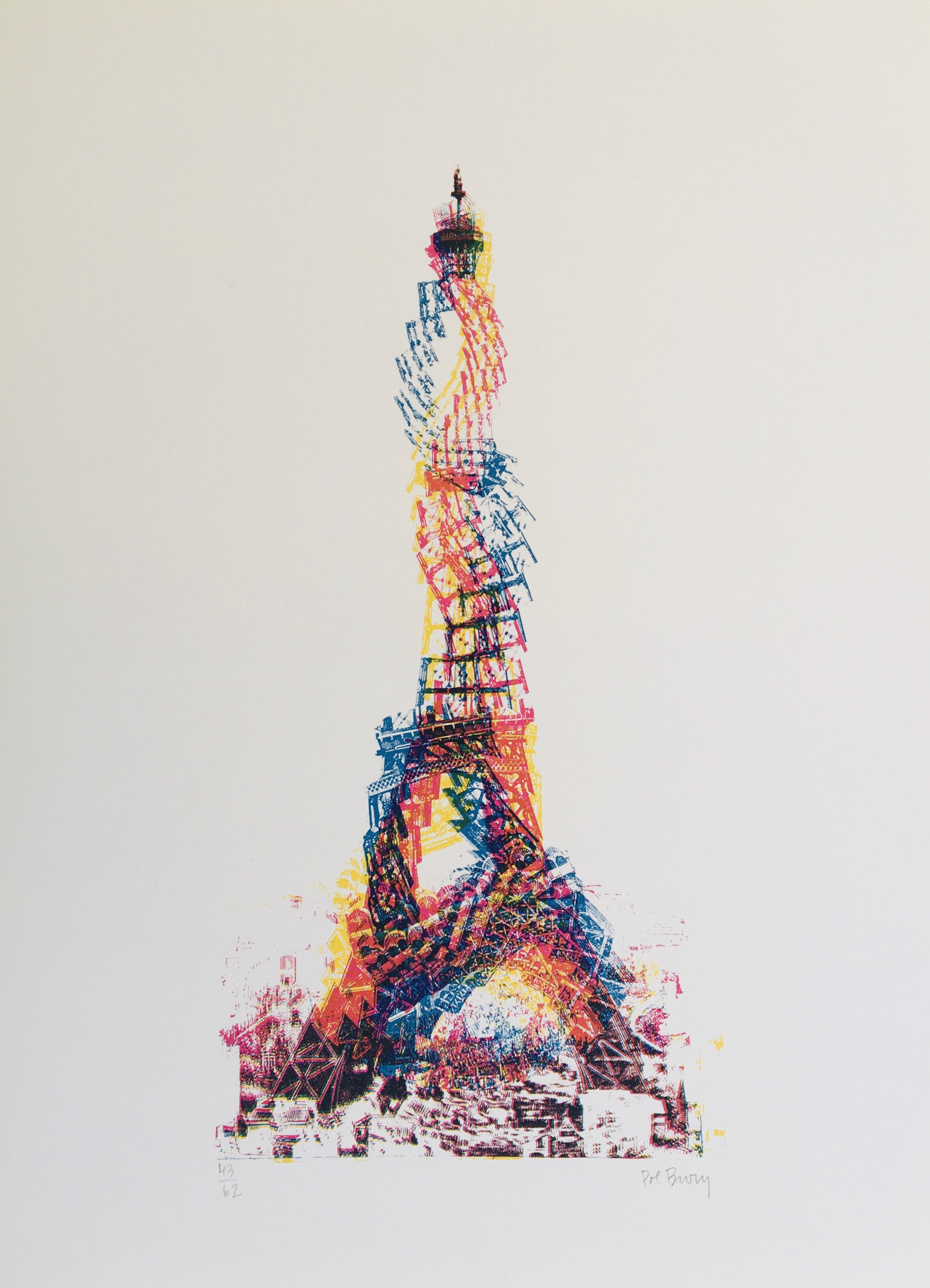 Pol Bury, Cinetization VIII (Tour Eiffel) Pol Bury, Cinetization VIII (Tour Eiffel)