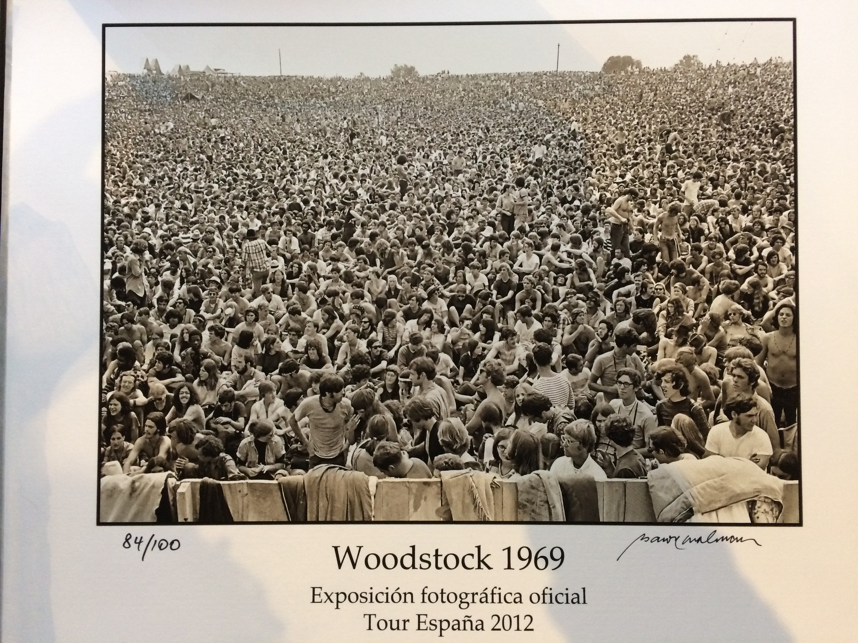 Baron Wolman, Woodstock 300 000 people Baron Wolman, Woodstock 300 000 people
