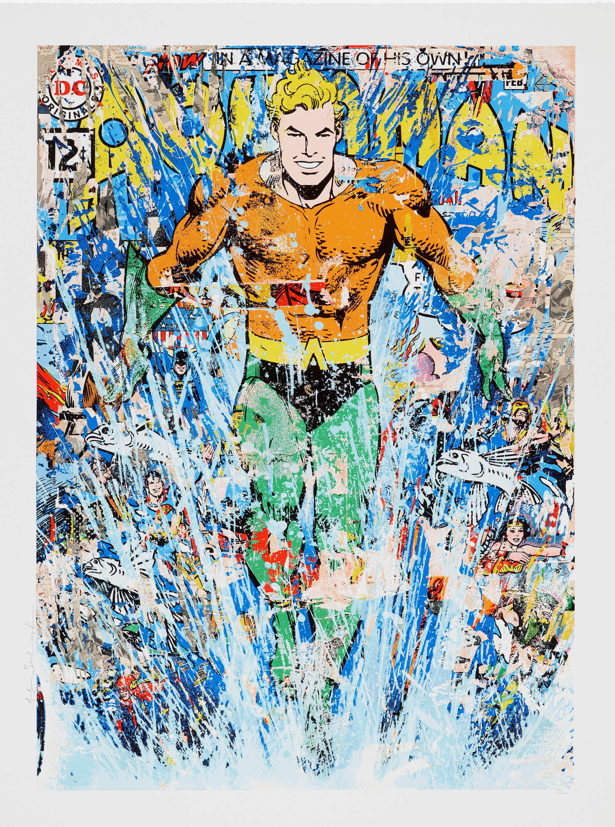 Mr Brainwash, Aquaman Mr Brainwash, Aquaman