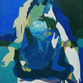 Painting, Maud - Abstrait nu N°9, Aurélie Trabaud