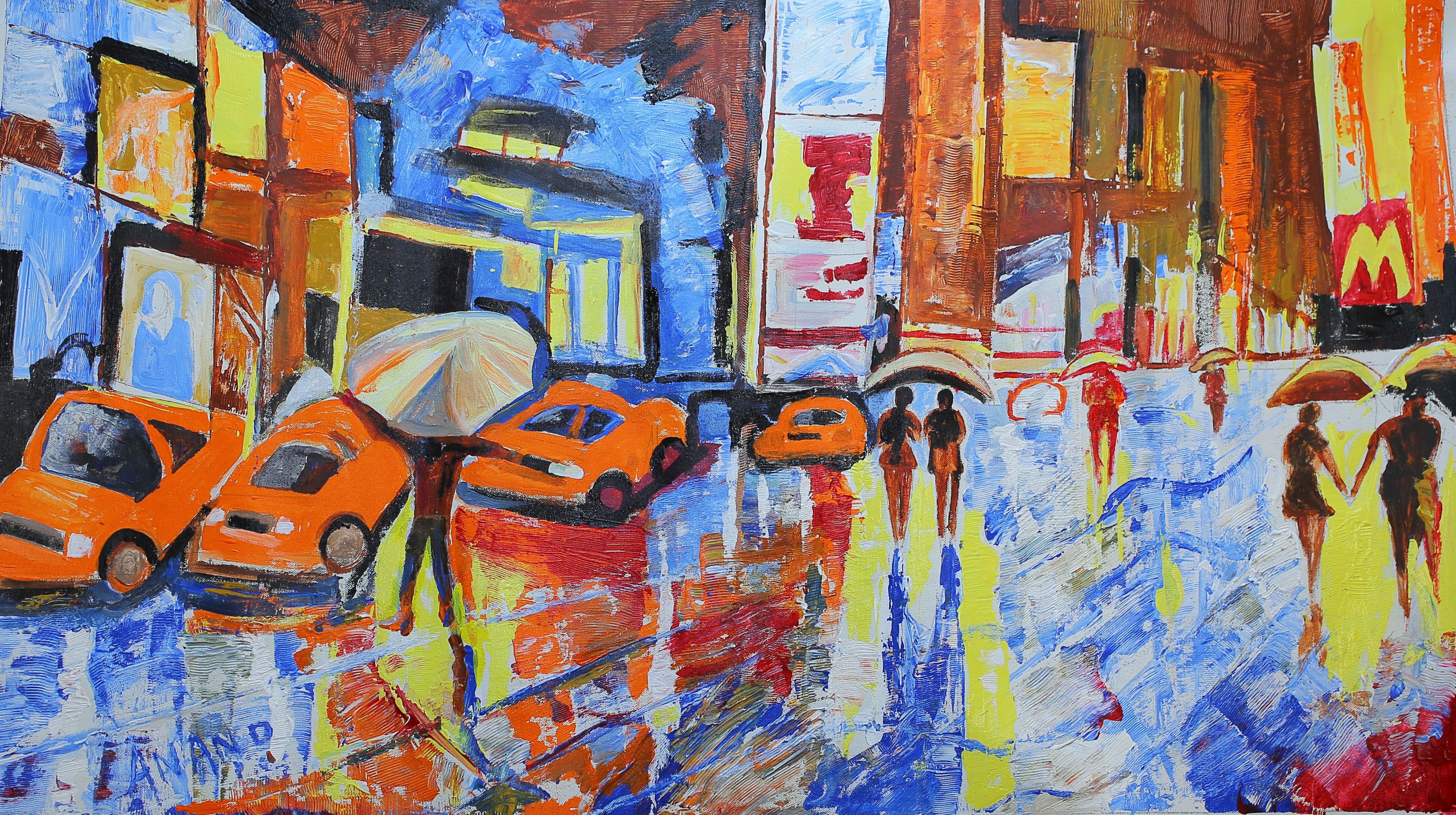 Anand Manchiraju, Rainy street Anand Manchiraju, Rainy street