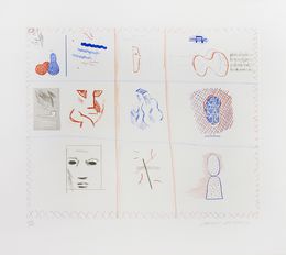Franco-American Mail, from "The Blue Guitar" portfolio, David Hockney