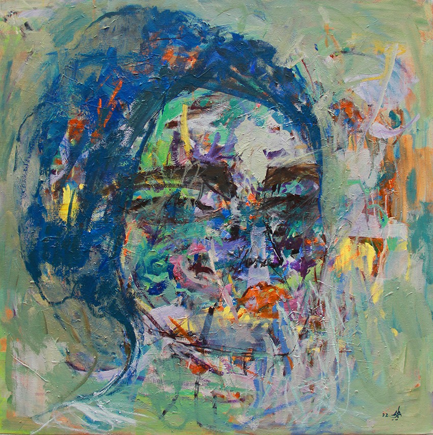 Tarek Butayhi, Blue hair Tarek Butayhi, Blue hair