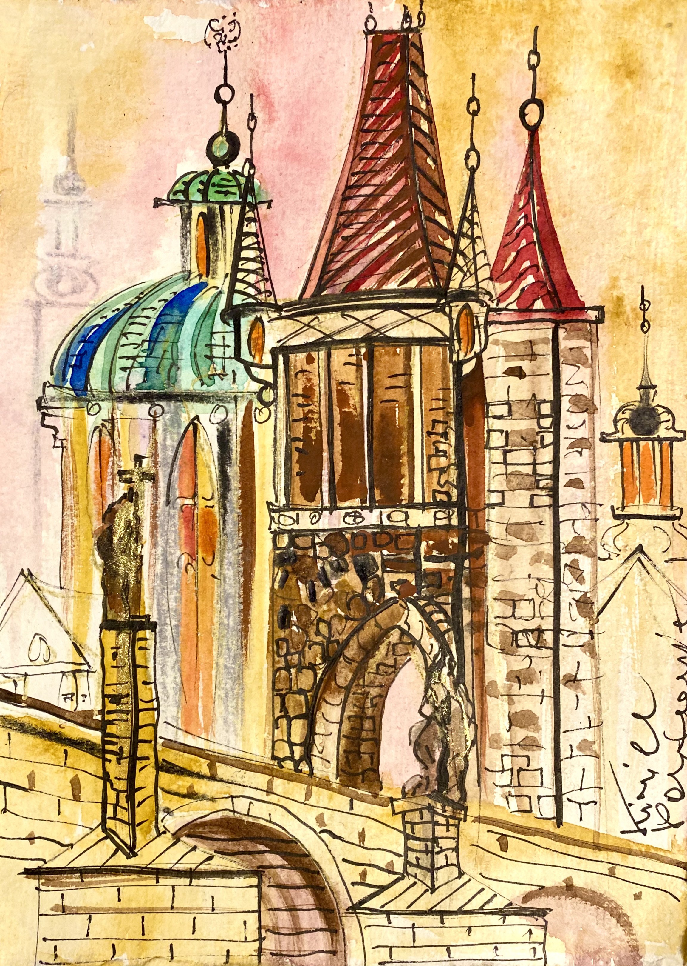 Kirill Postovit, The Softness Of Prague’s Morning Kirill Postovit, The Softness Of Prague’s Morning