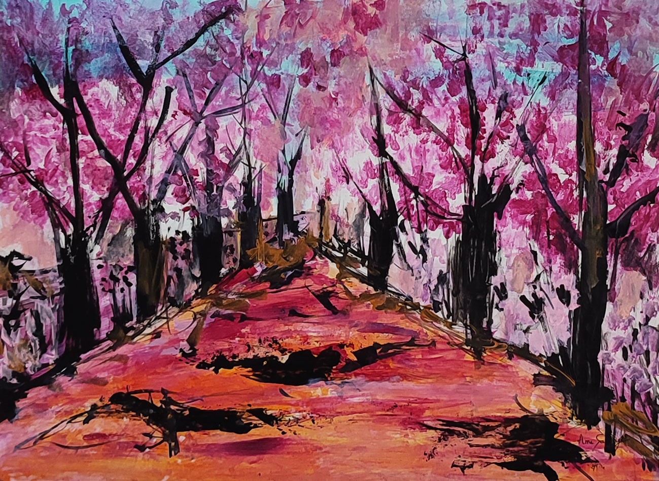 Âme Sauvage, La promenade des arbres en fleurs Âme Sauvage, La promenade des arbres en fleurs