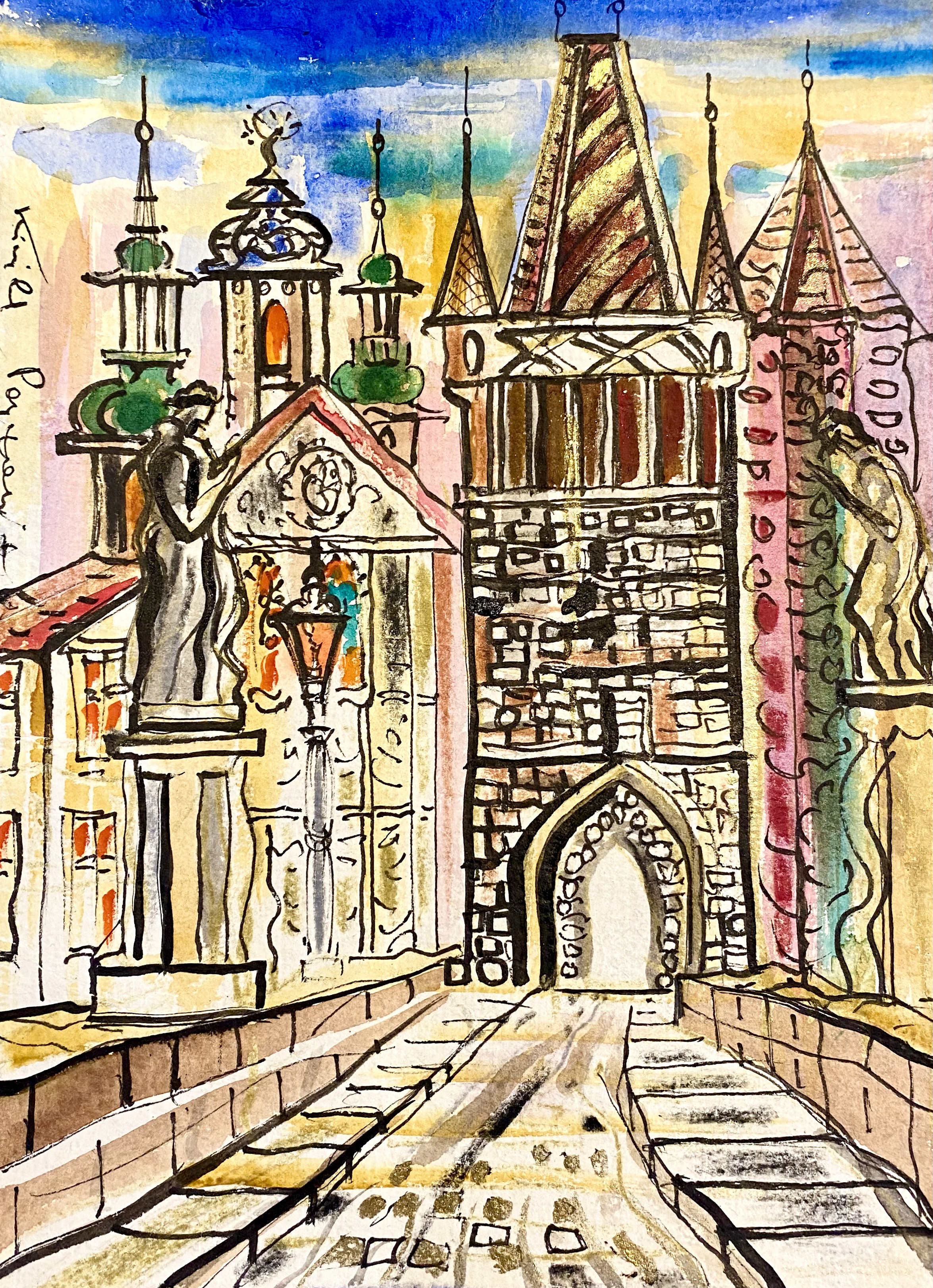 Kirill Postovit, The Golden Gate of Prague Kirill Postovit, The Golden Gate of Prague