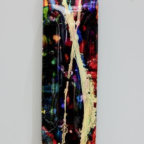 Sculpture, Colour skateboard III, Ghost Art