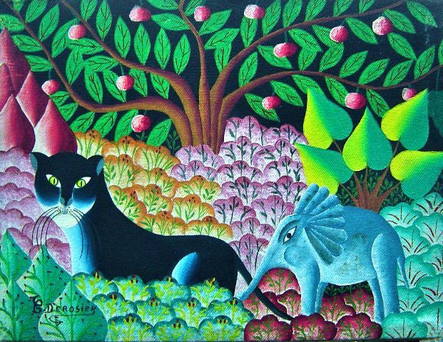 Carlo Desrosiers, Jungle Scene Carlo Desrosiers, Jungle Scene