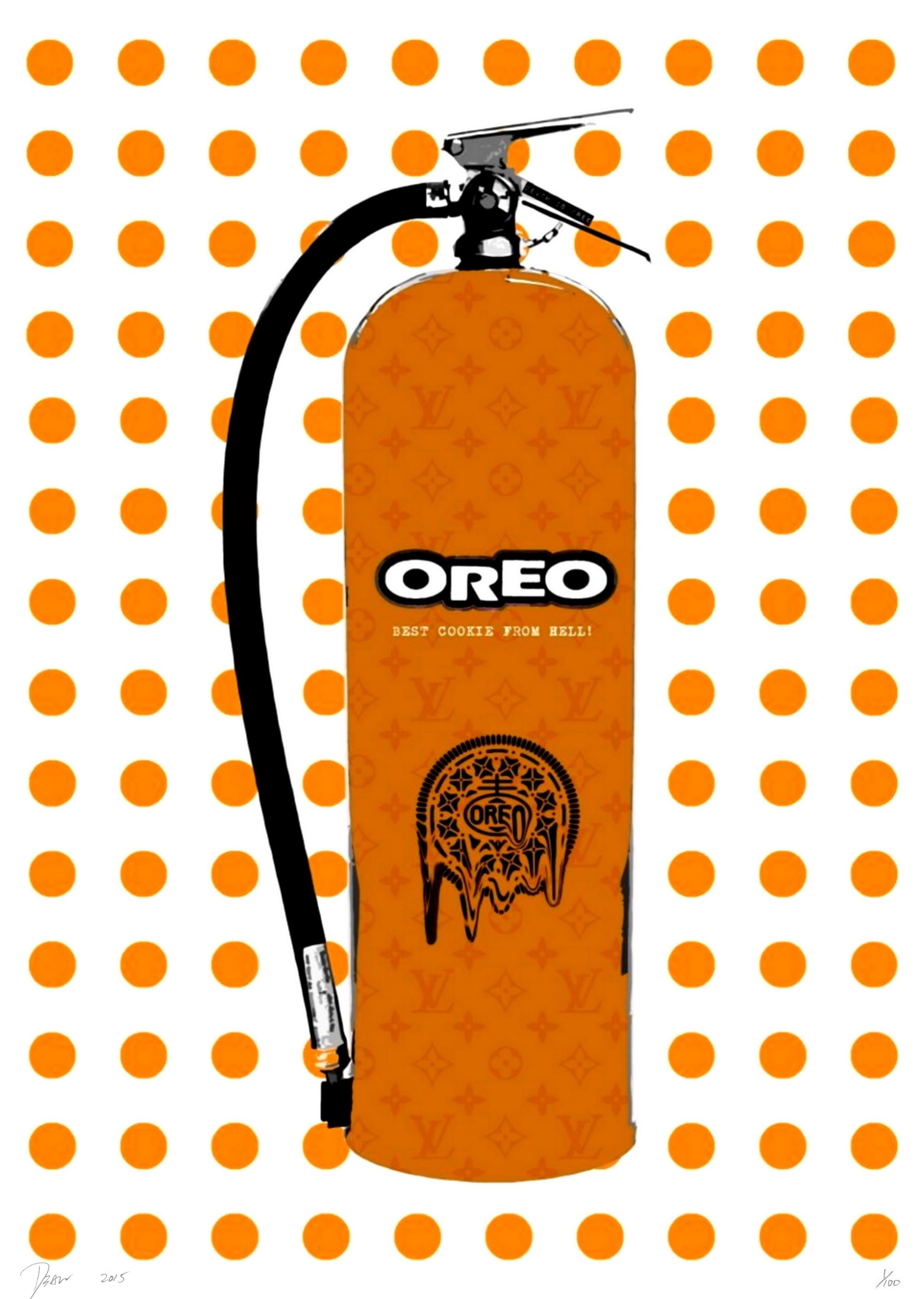 Death NYC, 8L Cookies Orange Death NYC, 8L Cookies Orange