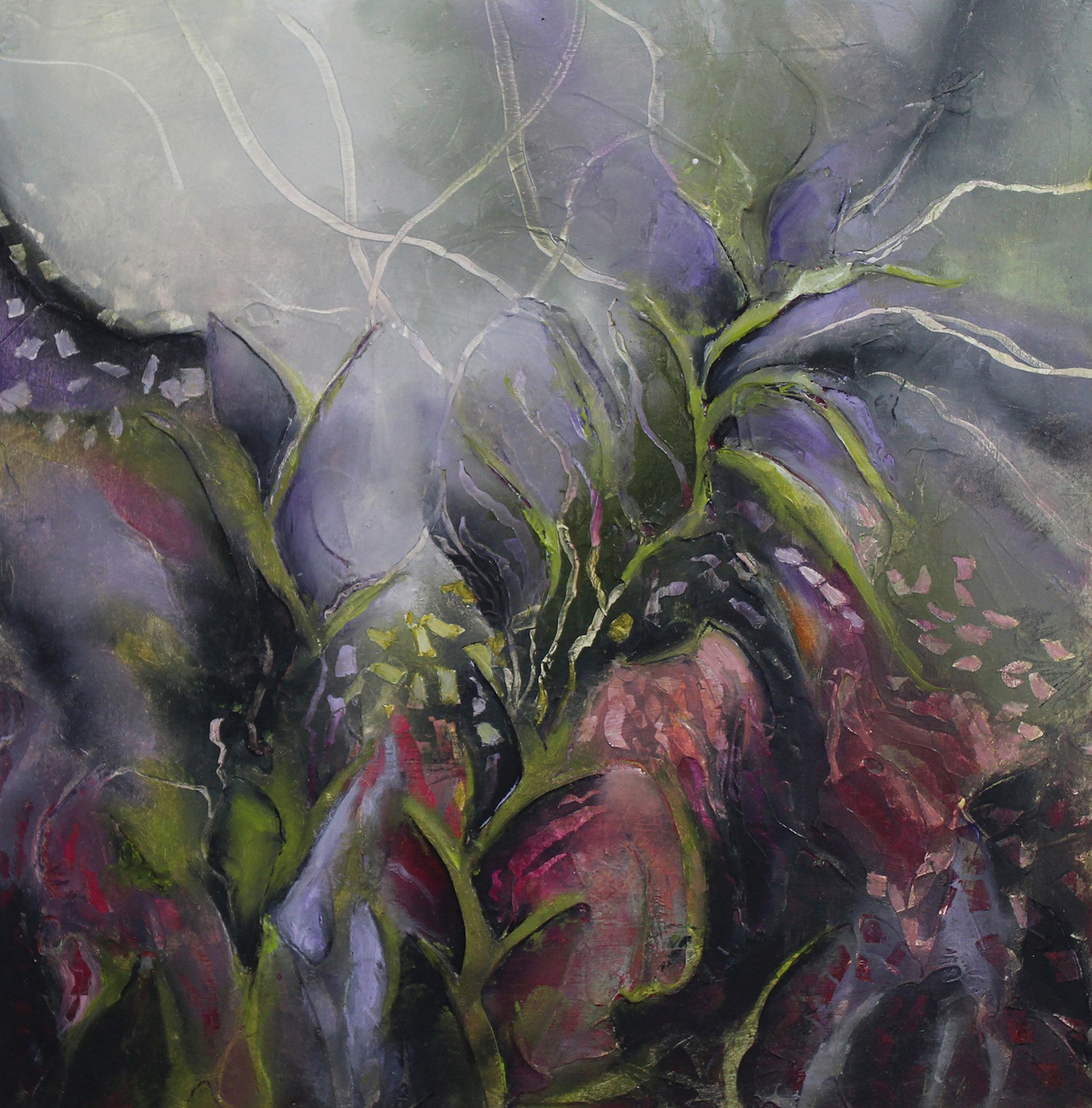 Sharon Grimes, Spring Violets Sharon Grimes, Spring Violets