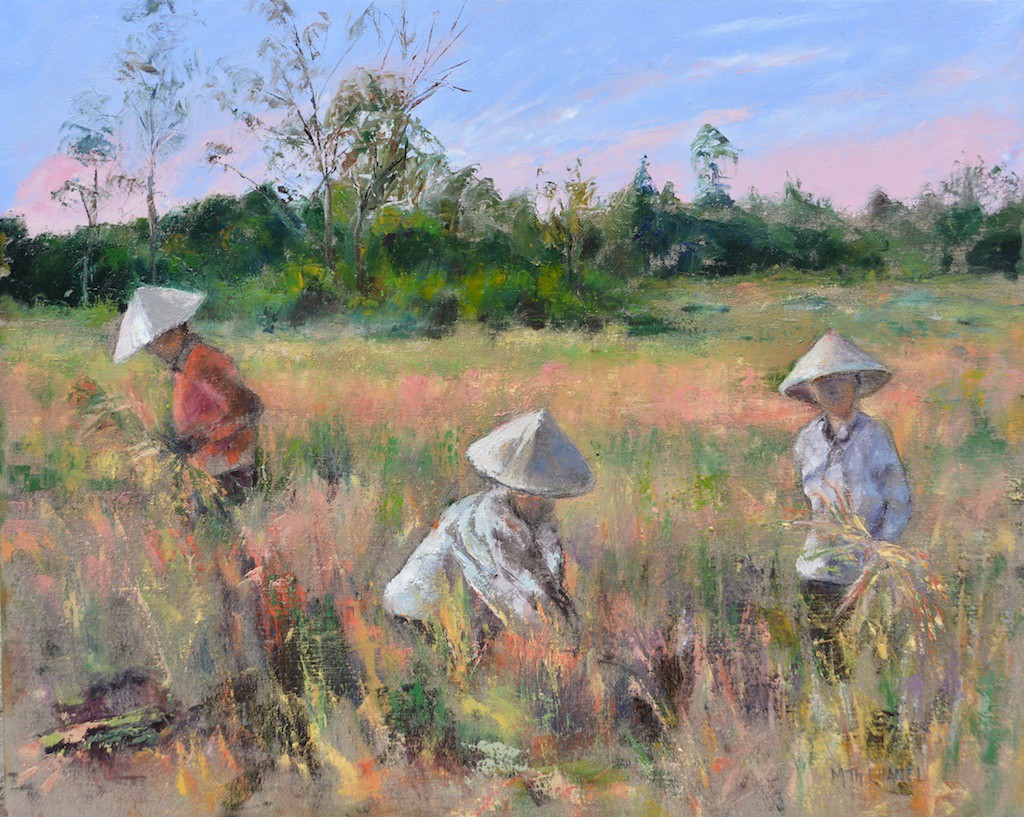 Marie-Thérèse Chanel, Cambodge - Série Paysage de Rizière Marie-Thérèse Chanel, Cambodge - Série Paysage de Rizière