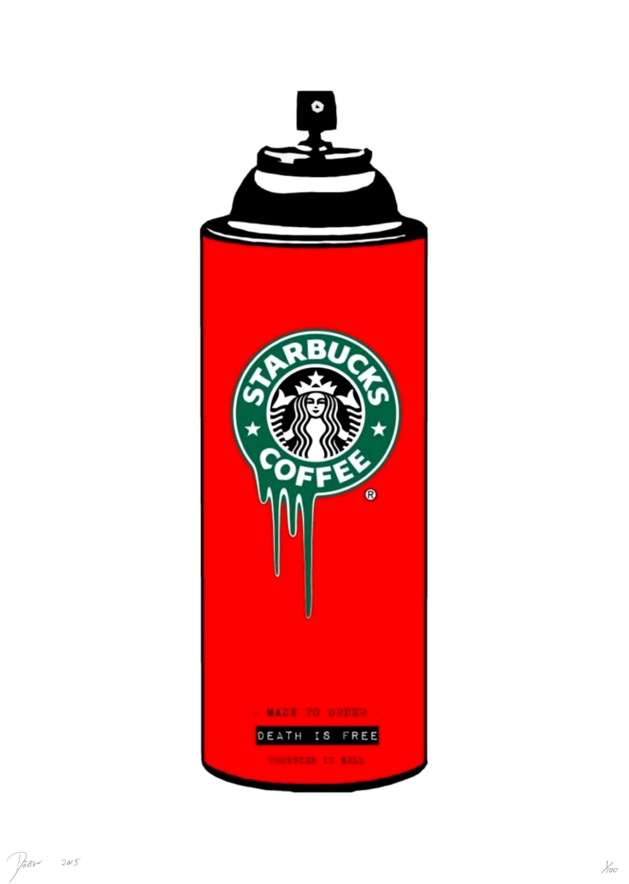 Death NYC, Coffee Spray Red Death NYC, Coffee Spray Red