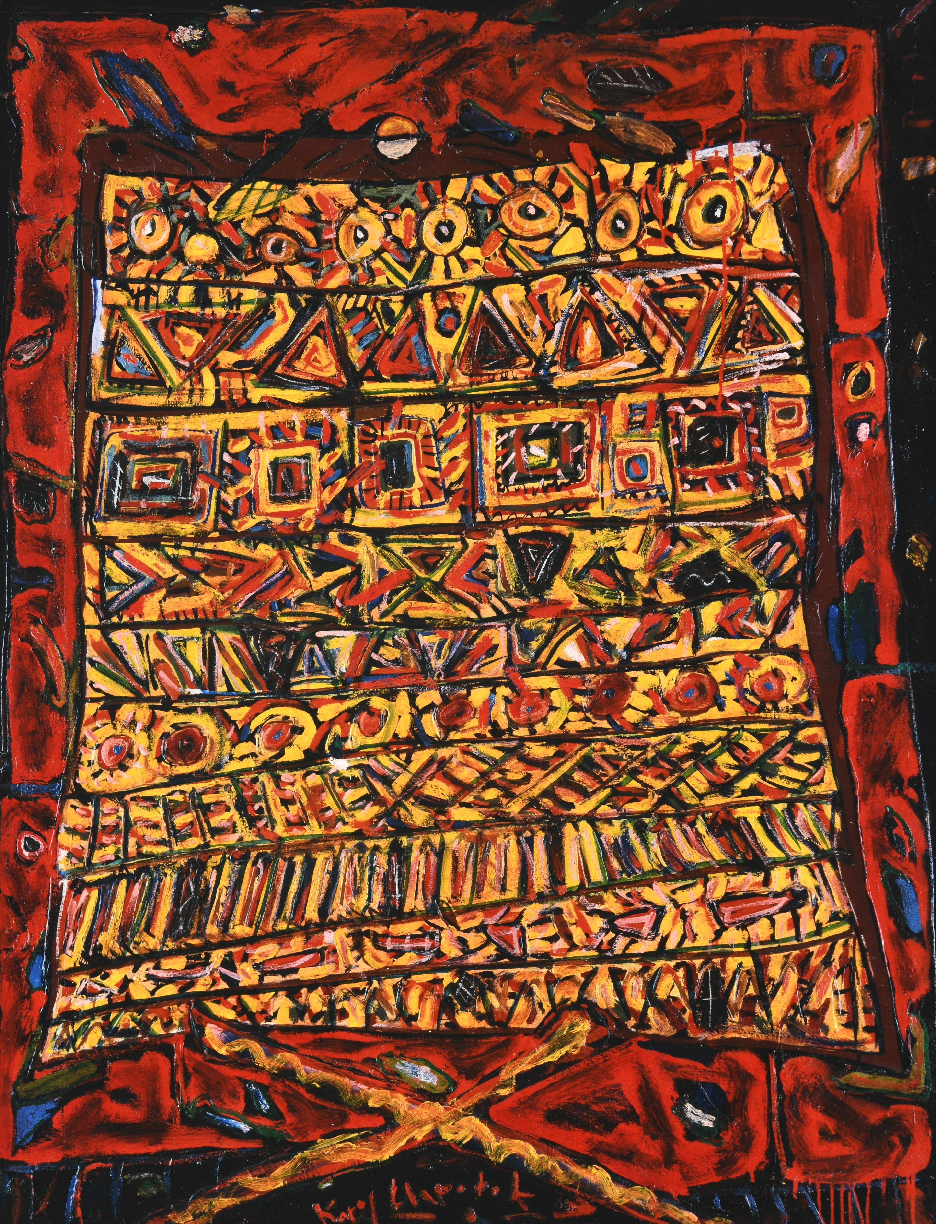 Karl-Karol Chrobok, The ten commandaments of the painter Karl-Karol Chrobok, The ten commandaments of the painter