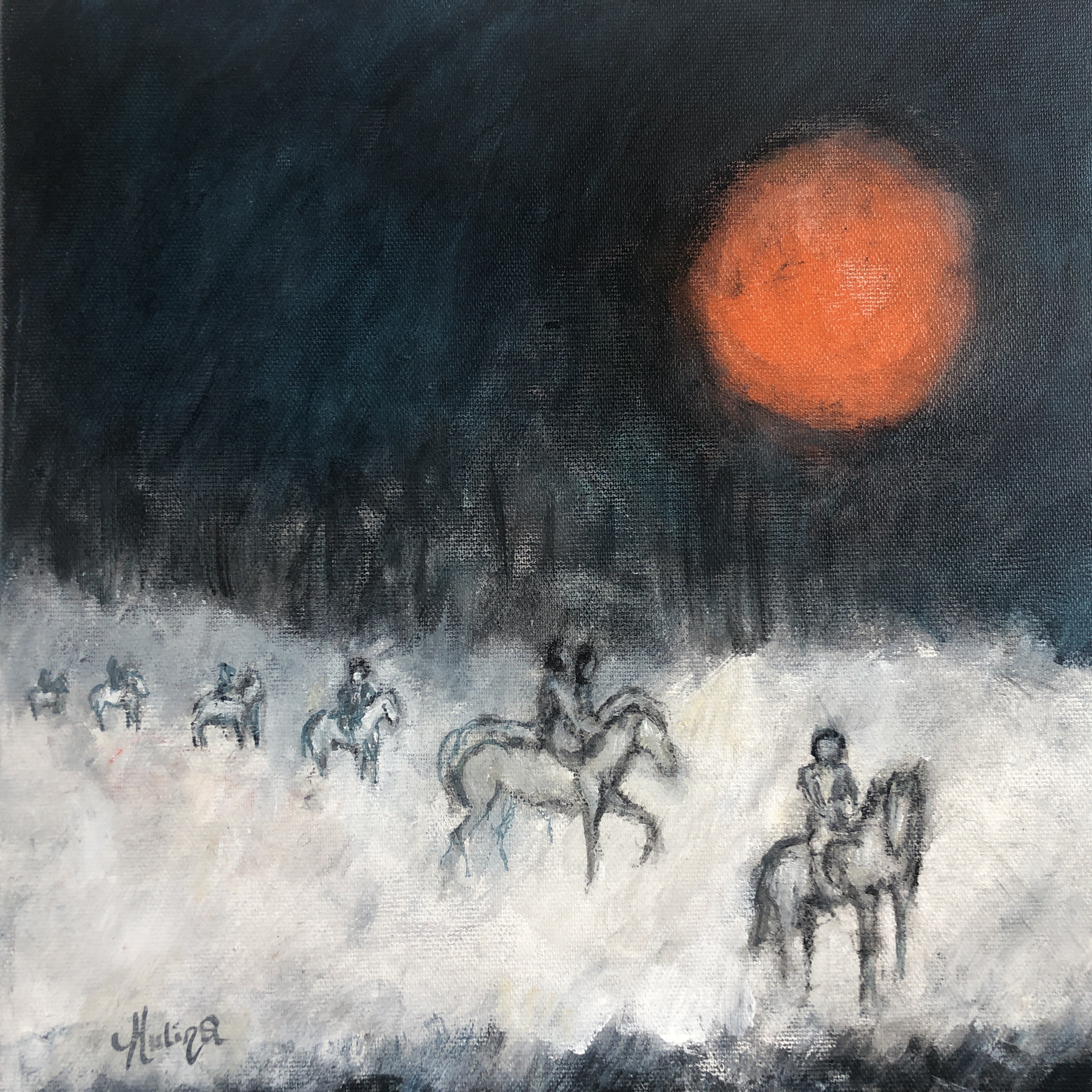 Clotilde Hulin-Quarez, Lune rousse Clotilde Hulin-Quarez, Lune rousse