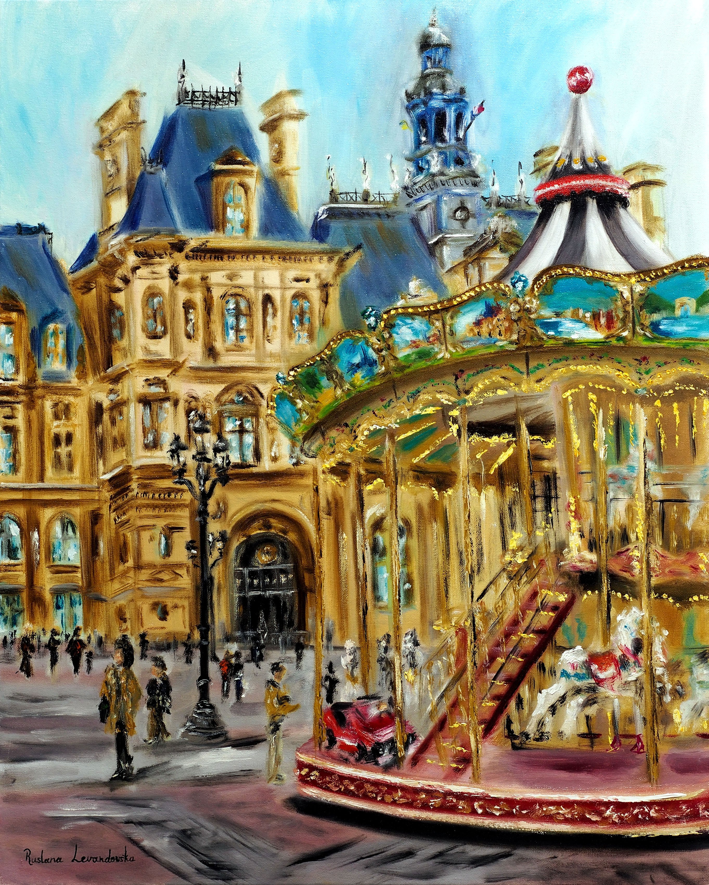 Ruslana Levandovska, The Streets of Paris Ruslana Levandovska, The Streets of Paris