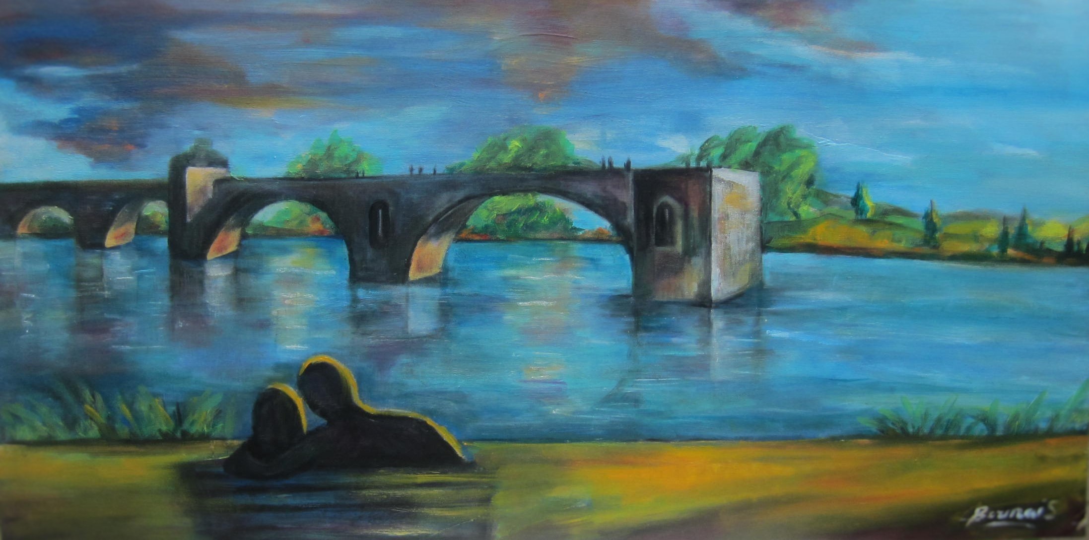 Christiane Bernais, Coule le fleuve, coule le jour Christiane Bernais, Coule le fleuve, coule le jour