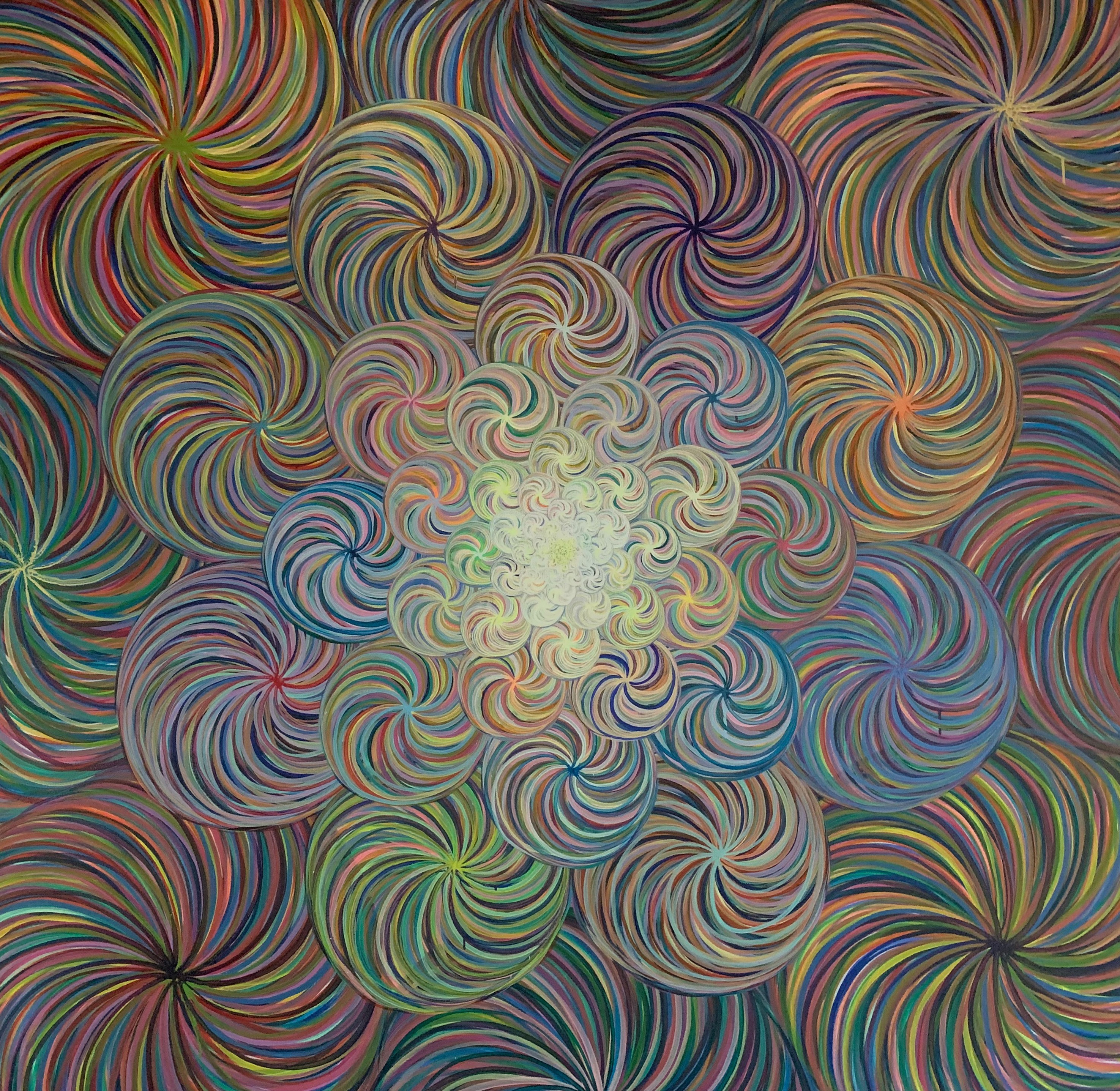 Yunior Marino, Mantra Painting - Fractales. Yunior Marino, Mantra Painting - Fractales.